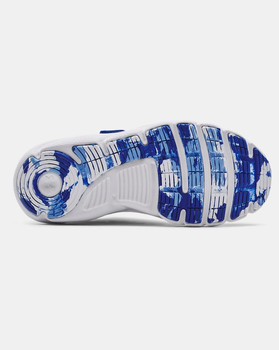 Boys' Pre-School UA Assert 9 AC Running Shoes, Blue, pdpMainDesktop image number 4